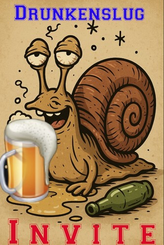 Invito drunkenslug consegna - invito,