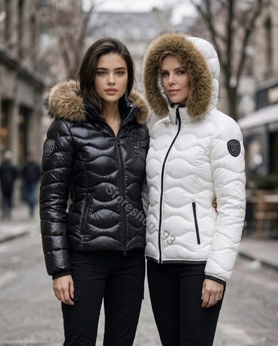 Piumino blauer donna logo - blauer,