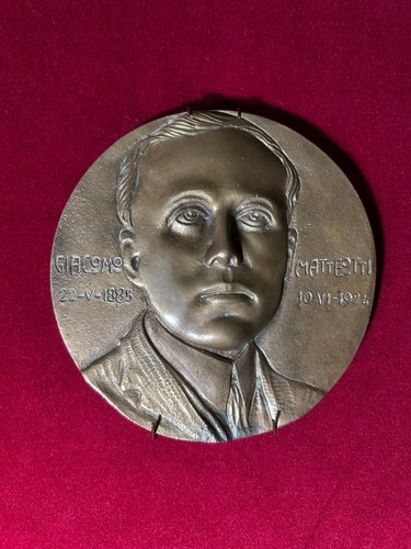 Ww2 placca giacomo matteotti - ww2,