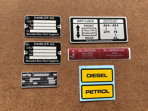Mercedes wagon w460 set - mercedes,
